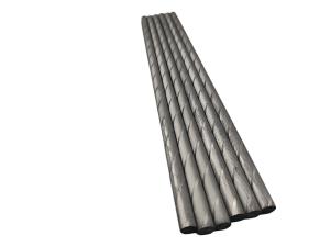Quality Customizable Length Ground Surface Finish Cemented Carbide Helical Rods for Precision Cutting wholesale