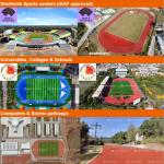 IAAF Sandwich System Semi-prefabricated Running Track Athletic Track and Field