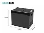 Cooling Mode Freezer LEAPCOOL Electric Mini Portable Freezer for Outdoor in