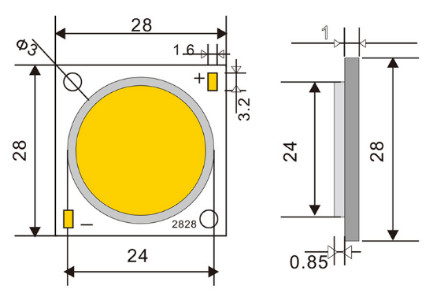 Citizen Clu058 High Lumen LED Chip