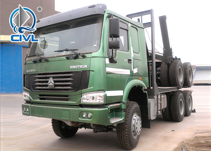 SINOTRUK HOWO 50 Ton 6x4 Logging Truck Log Carrier Truck Engine 290/336/371/380/420hp