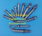 wedge anchor/through bolt/ flat head bolt /hex bolt/ tam/ expansion bolt,