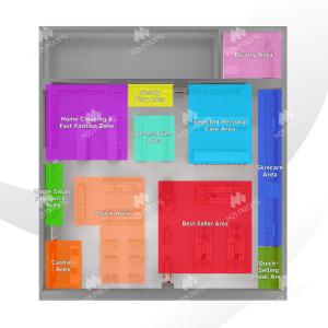 Quality 07-SHGS Beauty Store Zoning With Beauty and Lifestyle Museum Style wholesale