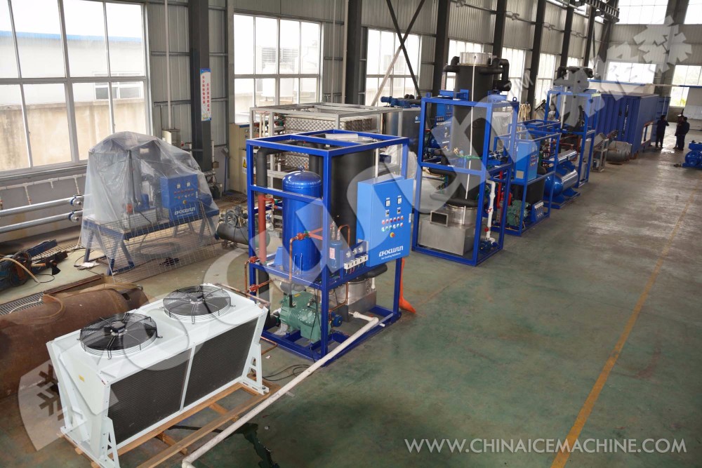 Provided Video Inspection 3T Tube Ice Maker for Restaurant Ice Tube Machine