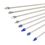 Silicone Adhesive Blue Head Sharp Shape Gel Sticky Swab For Cleaning SMT