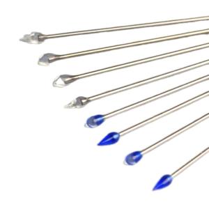 Quality Silicone Adhesive Blue Head Sharp Shape Gel Sticky Swab For Cleaning SMT wholesale