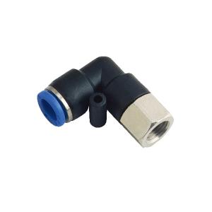 Quality PLF Female Elbow One Touch Push - In Pneumatic Air Tube Fitting Gray Colour wholesale