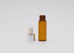 50ml Durable Small Amber Empty Tincture Pipette Essential Oil Bottle