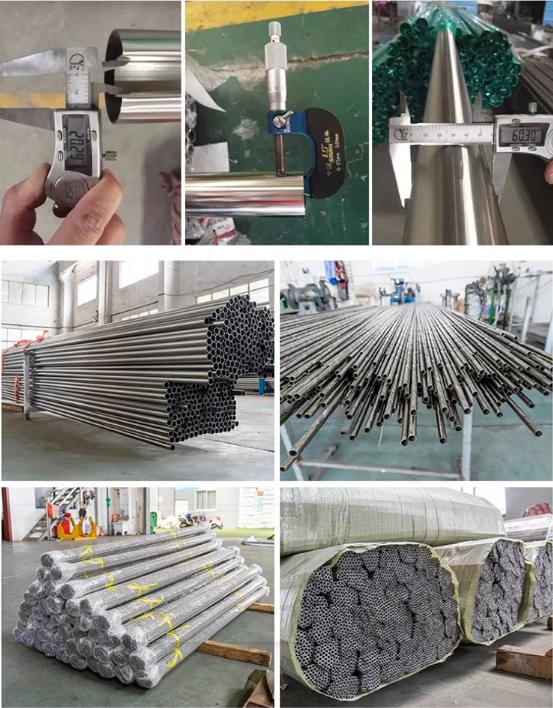 ERW Polished Welded Stainless Steel Tube TP304 SCH30 Bending Metal For Calorifier