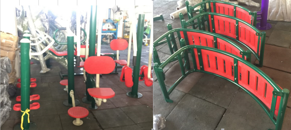 Modern Equipment Outdoor Fitness Equipment Back Massager Outdoor Fitness Equipment