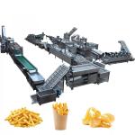 Automatic Potato Chips Production Line Frozen French Fries Making Machine