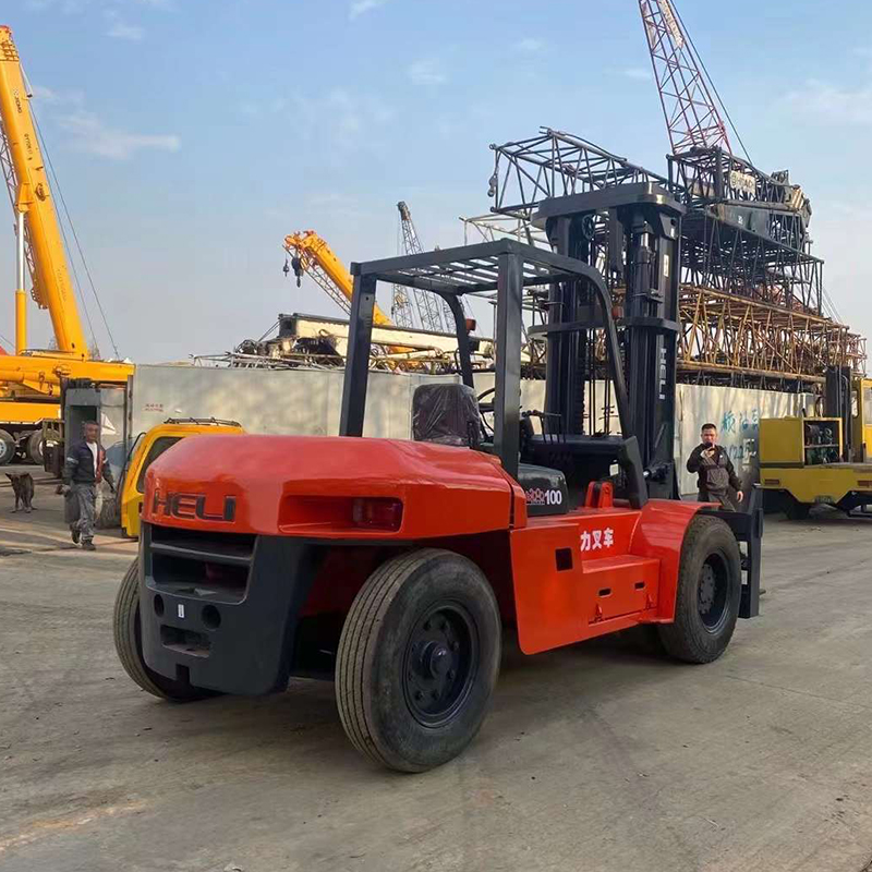 10ton HELI Original Color Second Hand Used Good Performance Engineering Machine Forklift
