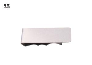Quality Laser Engraved Slim Clip Money Clip Stainless Steel Material 22g Weight wholesale
