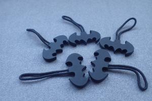 Quality Soft Material Rubber Zipper Puller For Handbags Backpacks wholesale