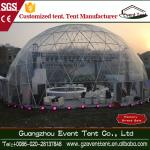 Outdoor Event / Expedition Dome Tent Canopy With Single Swing Glass Door