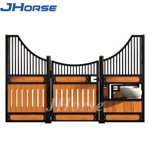 Quality Portable Bamboo Doors European Stall Fronts 10 Foot wholesale
