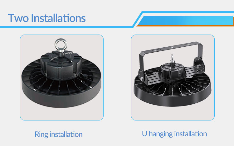 High Lumen Industrial LED High Bay Lights 100W High Bay Light Fixtures 5000k