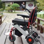 Lithium Battery Brushless Power Wheelchair 100KG Load