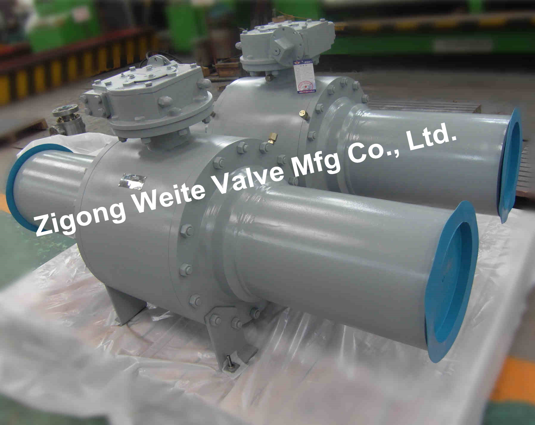 DN15-DN1200 Electric Motorized Ball Valve Fully Welded For Natural Gas