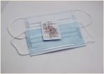 Three Layer Disposable Face Masks Without Glass Fibre Hypoallergenic