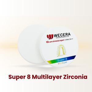 Quality High Fracture Toughness Dental Zirconia Blank For Aesthetic Restoration With Unpolished Surface wholesale