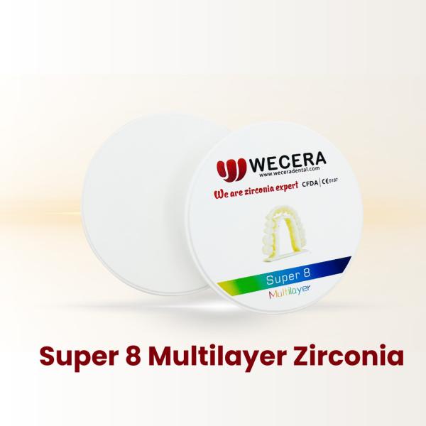 High Fracture Toughness Dental Zirconia Blank For Aesthetic Restoration With