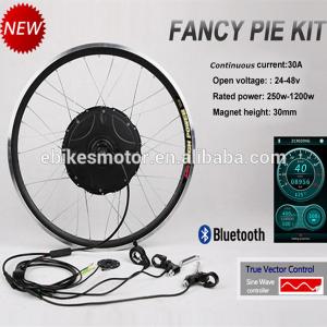 Quality Fancy Pie magic waterproof with bluetooth wire electric wheel bike conversion kit wholesale