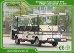14 Person Electric Sightseeing Car 48V Trojan Battery Electric Shuttle Car