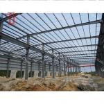 Prefab Steel Structure Warehouse , Metal Dairy Barn Building