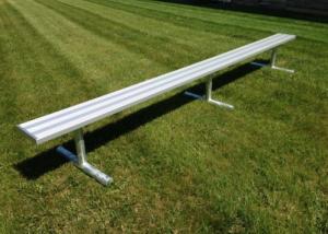 Quality Long Life Aluminum Sports Benches / Anti Rusting Frame Portable Aluminum Benches wholesale