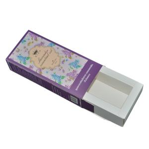 Quality CMYK 210gsm White Card Paper Drawer Box For Cosmetics wholesale