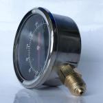 63mm 20 Bar 300 Psi Radial Mounting Stainless Steel Pressure Gauge Liquid