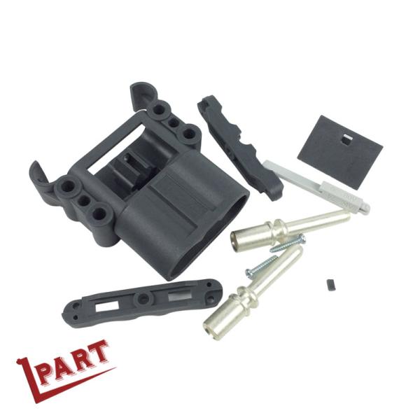 Electric Forklift Battery Parts DIN Female Battery Connector 80A For Customized