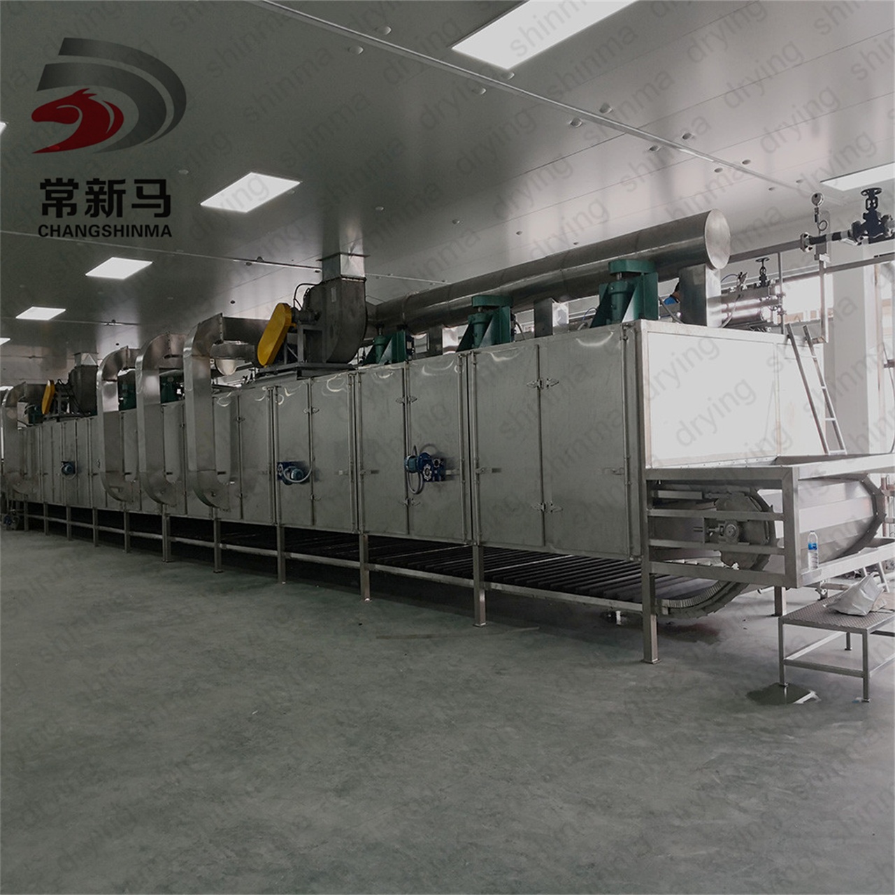 SUS304 Continuous Belt Dryer Dryer Grain Dryer Machine Rice Cereals Dehydrator