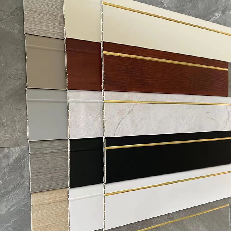 Anti Corrosion Protective Fitting Corner UPVC Skirting Board Corners