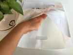 Gravure Printing HDPE Die Cut Handle Plastic Bag