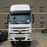 High Roof Sinotruk Howo 6x4 371hp Prime Mover Truck With 12R22.5 Tubeless Tyres
