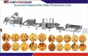Quality KS -76 Snacks Production Machines , Snacks Frying Machine For Kurkure Producing wholesale