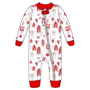 Quality Christmas baby infant romper bodysuit cotton printing cute baby clothes christmas Baby Romper wholesale