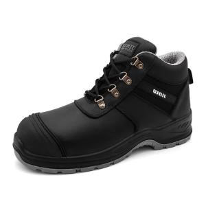 Quality Industrial Construction Safety Boots Unisex Steel Toe Boots Anti Puncture wholesale