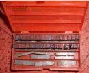 CE ISO Approved Wire Type Penetrameter , Plastic X - Ray Lead Marker Box