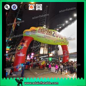 Quality Commercial Inflatable Arches For Sport Standing White / Red / Blue / Green wholesale