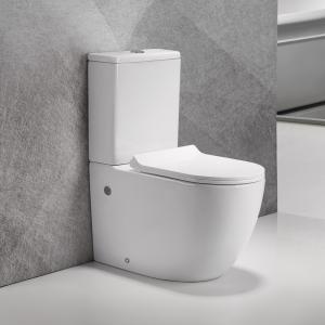 Quality Two Piece Washdown Bathroom WC Toilet Elongated Seat Included wholesale