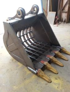 Quality Durable Skeleton Rock Bucket , Excavator Bucket Attachments For Municipal Engineering wholesale