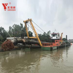 Quality Large Output Cutterhead Suction Dredge Hydraulic Sand Dredging Machine wholesale