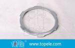 ISO Standard Zinc Conduit Locknut Conduit Electrical Fittings For Rigid / IMC /