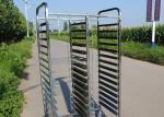 Kitchen Equipment 0.5mm FDA Stainless Steel Rack Trolley