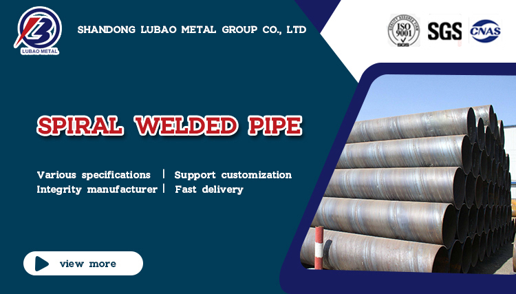 ISO9001 Certified Thick Steel Tube SSAW 609mm Helical Seam Spiral Welded Pipe with Actual Weight Invoicing