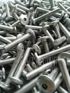 Quality inner hexagon truss head machine screws special kinsom fasteners Dacromet nickel coating wholesale