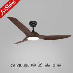 1stshine Ceiling Fan With Light Modern Plastic Blade Low Noise Dc Motor